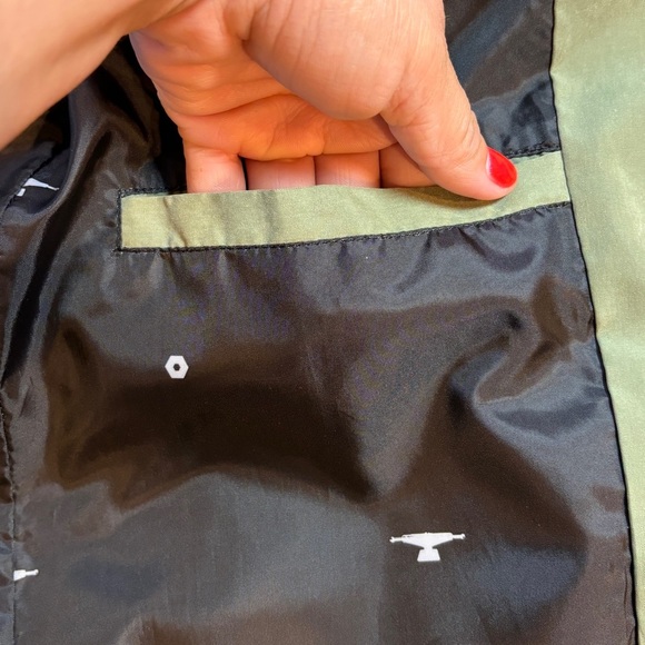 DC Clothing Men's Soft Shell Full Zip Hooded Jacket Size Small Olive Green - Picture 8 of 12